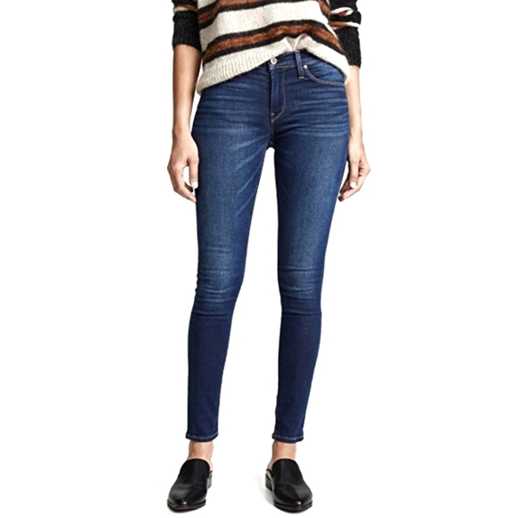 Hudson Jeans Denim - Hudson》Nico Midrise Super Skinny Ankle Jeans